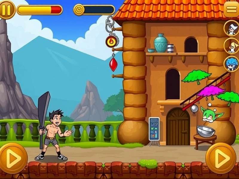 Curry Adventure Chronicles Gameplay Screenshot